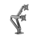 Napofix DM2230G Support Moniteur Double Bureau 13 à 32" VESA 75x75 à 100x100 Max 18Kg