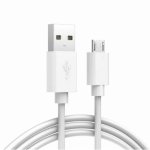 Kabel TnB Way WCBMUSB1 USB A Micro USB 1 m Weiss