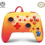Mando PowerA Oran Berry Pikachu Nintendo Switch USB 3 m Vibración Audio 3,5 mm