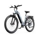 Bicicleta eléctrica OneSport OT05 27,5" 250 W 120 km gris