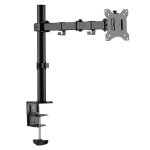 TnB MHFIX Support Moniteur Réglable en Hauteur Bureau Noir