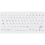 Teclado Active Key AK-C4112F-U1-W/CH Chiclet blanco desinfectable Schweiz