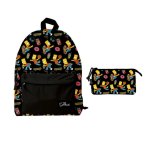 Pack Escolar Mochila y Escuche The Simpsons Bart