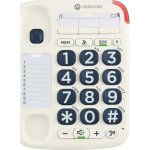 Telefone sem fios Motorola CT200 Branco Alto falante Discagem Rapida