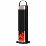 Chauffage Tour Blossom HQ30-300B 2000W avec Ventilateur et Protection