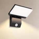 Aplique Exterior Jardim 36W IP65 Sensor Movimento Blossom Anthracite