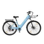 Velo electrique Velopro C1 Pro bleu ciel 250W 36V 18Ah