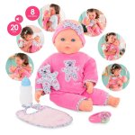 Muñeca Corolle Lucille Interactiva 42 cm 8 Funciones 20 Sonidos Rosa