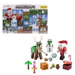 Figura de Acción Mattel Minecraft Calendario de Adviento 24 Piezas