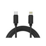 Kabel INNOVA USB C naar Lightning Zwart 1 m Snelladen