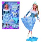 Boneca SIMBA Steffi Love patinadora no gelo licórnio