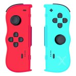 Manette Lexip Twinpads Red and Blue sans fil pour Nintendo Switch
