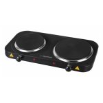 Placa de cozimento Esperanza EKH014K 2 queimadores 2500 W Preto