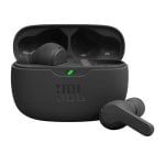 Auriculares JBL Wave Beam sans fil Bluetooth IP54 pour appels et musique noirs