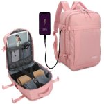 Mochila RAYKONG Cabina Ryanair 40x30x20 cm 24L Impermeable Rosa