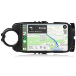 Mando multimedia JUNSUN Android 15 4GB+64GB 9" CarPlay WiFi Toyota Yaris 2011-2018