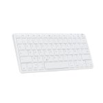 Teclado Bluestork Tastiera TKL Bluetooth Recarregável Para Mac Branco