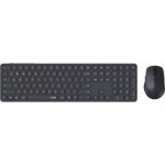 Clavier Rapoo 9810m Wireless Multimodal Gris Foncé