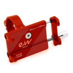 eWheel G81 Suporte de telemovel para guiador vermelho Cto142