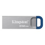 Unidad flash USB Kingston DataTraveler Kyson 512 GB 220 MB/s metálica
