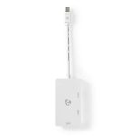 Kabeladapter Mini DisplayPort Nedis zu HDMI 2.0, DVI-D und VGA 4K