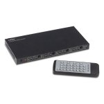 Matrice HDMI Lindy 38152 4 x 4 4K HDCP 2.2 avec telecommande