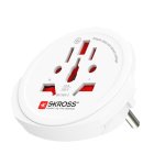 Universaladapter Skross 1.500211C-E 100-250 V 16 A Weiß