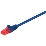Goobay 68432 Cat6 U/UTP RJ-45 Netwerkkabel 0,5 m Blauw