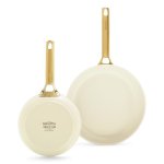 Juego de sartenes GreenPan Padova Reserve 20 y 26 cm Cerámica Inducción