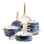 Set pentole GreenPan Padova Reserve 10 pezzi blu