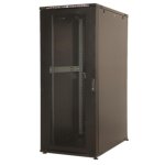 Armario Rack Ekivalan Systems 26U 800 x 1000 mm 800 kg 4 Ventiladores Negro