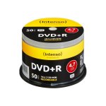 Disco DVD+R Intenso 4111155 4,7 GB 16x 50 unidades Cakebox