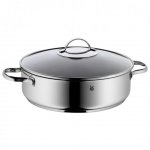 Cacerola WMF 0761406380 Acero Inoxidable con Tapa de Cristal 28 cm 4 L