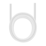 Câble antenne coaxial Ekon 10 m Blanc Connexion mâle-femelle