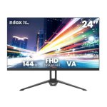 Monitor PC Nilox NXM24FHD14411 24" Full HD 144 Hz VA 5 ms HDMI VGA