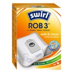 Sac a poussiere Swirl ROB 3 EcoPor Robot Aspirateur 4 pieces
