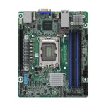 Placa base ASRock Rack W680D4ID-2T/G5/X550 W680 LGA1700 DDR5 Mini-ITX 10GbE