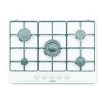 Plaque de gaz GLEM GAS GT755WH 5 feux 68,5 cm Blanc
