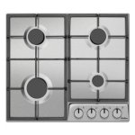 Plaque de cuisson Amica PGD6100ApR 4 feux inox 59 cm