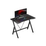 Scrivania gaming Huzaro Hero 1.4 MDF 100 x 50 cm nera