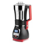 Batidora para Sopas Lacor 69380 1,7 L 450 W Negro/Rojo Acero Inoxidable