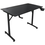 Mesa Gaming Mars Gaming 100 x 60 cm Acero y fibra de carbono con pasacables