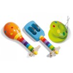 Jouet musical Eichhorn Set de musique multicolore