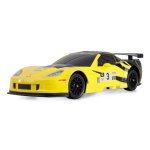 Auto RC AMEWI Corvette C6R 1:18 gialla 4WD 20 km/h