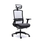 Silla Ergonómica Oficina Euromof Aira Malla Brazos 4D Cabecero Regulable