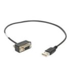 Cable Serial Zebra USB Tipo A a DB-9 Negro