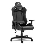 Silla Alpha Gamer Zeta Negro Reposabrazos Ajustables Respaldo 180º