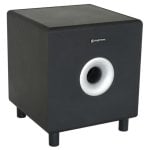 Altavoces Fenton subwoofer activo RCA 200 W con corte y fase ajustables