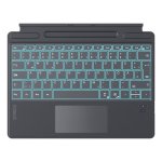 Tastatur Inateck KB05114 Membran Bluetooth mit Touchpad Grau QWERTZ