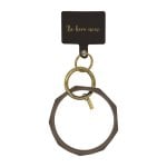 Bracelet CASEME Hope Circle marron et or pour mobile